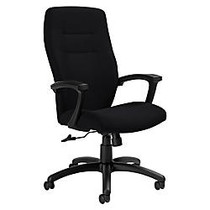 Global; Synopsis Tilter Chair, High-Back, 43 1/2 inch;H x 24 1/2 inch;W x 26 1/2 inch;D, Ebony/Black