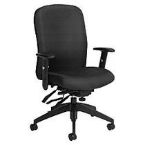 Global; Truform Multi-Tilter Chair, High-Back, Granite Rock/Black