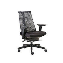 Boss Contemporary Mesh High-Back Chair, Black