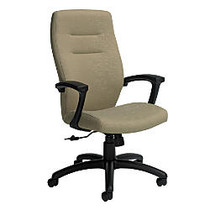 Global; Synopsis High-Back Chair, 43 1/2 inch;H x 24 1/2 inch;W x 26 1/2 inch;D, Beach Day/Black