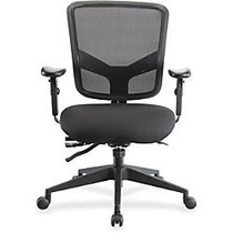 Lorell Executive Chair - Black - 26.8 inch; Width x 28.5 inch; Depth x 39.5 inch; Height