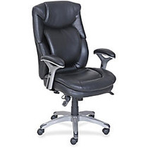 Lorell Executive Chair - Bonded Leather - 26.8 inch; Width x 30.5 inch; Depth x 44.3 inch; Height