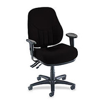 Lorell&trade; Baily Series High-Back Multi-Task Chair 42 1/2 inch;H x 26 7/8 inch;W x 26 inch;D, Black
