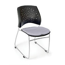 OFM Stars And Moon Stack Chairs, Putty, Set Of 4