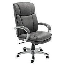 Realspace; MBMC400 Microfiber Managerial Chair, Gray
