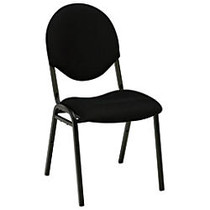 Realspace; Stacking Banquet Chair, 34 inch;H x 18 inch;W x 24 1/4 inch;D, Black