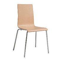 Safco; Bosk Stackable Chair, Beech