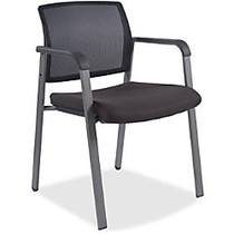 Lorell Mesh Back Guest Chair, Black