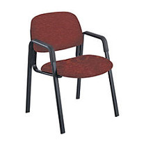 Safco; Cava Urth Straight-Leg Guest Chair, Burgundy