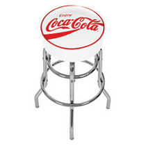 Coca-Cola; Bar Stool, Enjoy Coke, Red