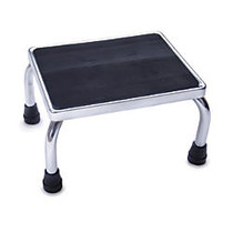 Medline Steel Foot Stool, Chrome