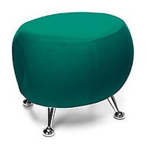 OFM Jupiter Series Stool, Green/Chrome