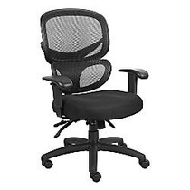 Boss Multifunction Mid-Back Task Chair, Black