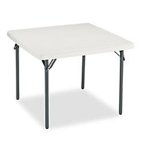 Iceberg IndestrucTables Too 1200 Series Table, Square Shaped, 29 inch;H x 37 inch;W x 37 inch;D, Platinum