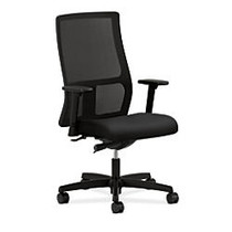 HON; Mid-Back Task Chair, 46 1/2 inch;H x 27 inch;W x 38 inch;D, Black