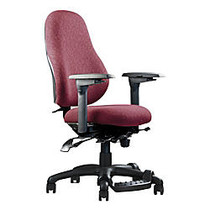 Neutral Posture; XSM&trade; Series High-Back Task Chair, 38 inch;H x 26 inch;W x 26 inch;D, Burgundy