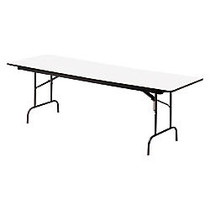 Iceberg Premium Folding Table, Rectangular, 29 inch;H x 60 inch;W x 30 inch;D, Gray/Charcoal