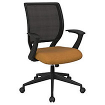 Office Star&trade; Work Smart Mesh Task Chair, Brass/Black