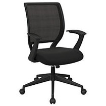 Office Star&trade; Work Smart Mesh Task Chair, Midnight Black/Ebony/Black
