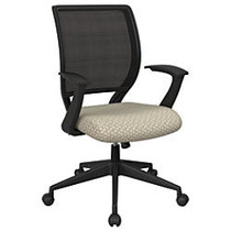 Office Star&trade; Work Smart Mesh Task Chair, Sandstone/Black