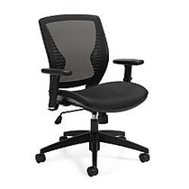 Offices To Go&trade; Mid-Back Chair, Tilter, 33 1/2 inch;H x 23 1/2 inch;W x 25 inch;D, Black