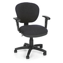 OFM Lite Use Fabric Mid-Back Task Chair, Gray