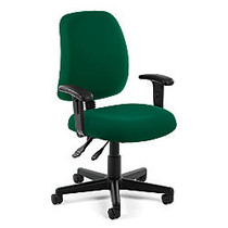 OFM Posture Series Fabric Mid-Back Task Chair, Green