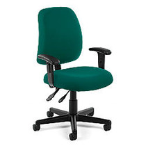 OFM Posture Series Fabric Mid-Back Task Chair, Teal