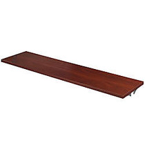 BBF Office-In-An-Hour&trade; Reception Gallery Shelf, 63 7/8 inch;W x 11 1/2 inch;D, Hansen Cherry, Premium Installation Service