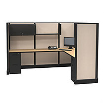 Cube Solutions Metal/Laminate Cubicle, Full-Height, Supervisor