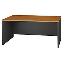 Bush Business Furniture Components Collection 66 inch; Wide Desk Shell, 29 7/8 inch;H x 66 inch;W x 29 3/8 inch;D, Natural Cherry, Standard Delivery Service