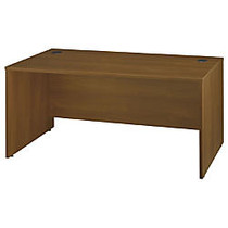 Bush Business Furniture Components Collection 66 inch; Wide Desk Shell, 29 7/8 inch;H x 66 inch;W x 29 3/8 inch;D, Warm Oak, Standard Delivery Service