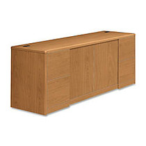 HON; 10700 Series&trade; Prestigious Laminate Credenza With Doors, 29 1/2 inch;H x 72 inch;W x 24 inch;D, Harvest Cherry