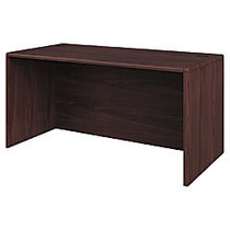 HON; 10700 Series&trade; Prestigious Laminate Desk Shell, 29 1/2 inch;H x 60 inch;W x 30 inch;D, Mahogany