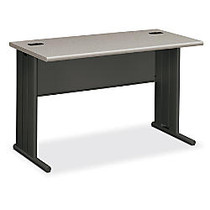 HON; 66000 StationMaster; Series Desk, 29 1/2 inch;H x 48 inch;W x 24 inch;D, Gray/Charcoal