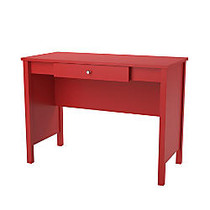 Ameriwood&trade; Altra Carrington Compact Particleboard Desk, 31 inch;H x 42 inch;W x 20 inch;D, Ruby Red