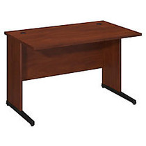 Bush Business Furniture Components Elite C-Leg Desk, 48 inch;W x 30 inch;D, Hansen Cherry, Standard Delivery Service