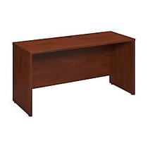 Bush Business Furniture Components Elite Desk/Credenza/Return, 60 inch;W x 24 inch;D, Hansen Cherry, Standard Delivery Service