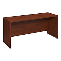 Bush Business Furniture Components Elite Desk/Credenza/Return, 66 inch;W x 24 inch;D, Hansen Cherry, Premium Installation Service