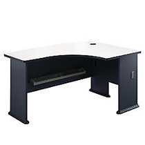 Bush Business Furniture Office Advantage Right-Hand L-Box Desk, 29 13/16 inch;H x 59 5/16 inch;W x 43 5/16 inch;D, Standard Delivery