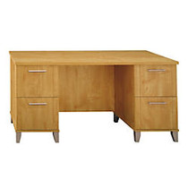 Bush Furniture Somerset Collection Wood Desk, 29 inch;H x 59 inch;W x 30 inch;D, Maple Cross, Standard Delivery