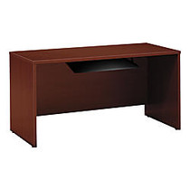 Bush; Components Credenza Shell With Universal Keyboard Tray, 29 7/8 inch;H x 60 inch; W x 23 1/8 inch; D, Mahogany