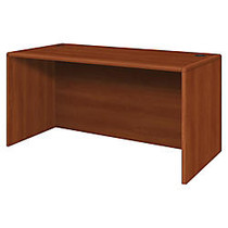 HON; 10700 Series Laminate Desk Shell, 29 1/2 inch;H x 60 inch;W x 30 inch;D, Cognac