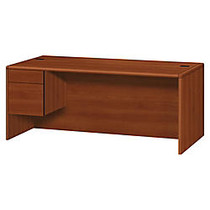 HON; 10700 Series Laminate Left-Pedestal Credenza, 29 1/2 inch;H x 72 inch;W x 36 inch;D, Cognac