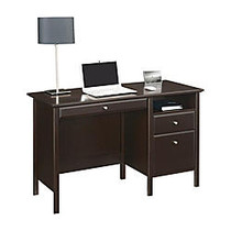 Realspace; Chase Desk, 30 inch;H x 47 inch;W x 21 5/8 inch;D, Dark Chestnut