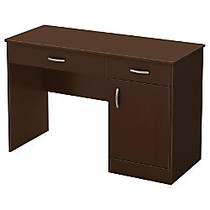 South Shore Furniture Axess Straight Woodgrain/Laminate Desk, 30 1/4 inch;H x 18 3/4 inch;W x 47 1/4 inch;D, Chocolate Espresso
