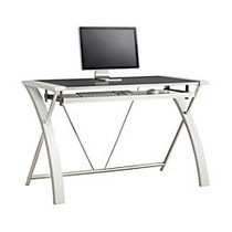 Whalen; Furniture Zara Computer Desk, 30 inch; x 47 3/4 inch; x 23 3/4 inch;, White