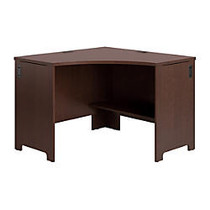 Bush; Envoy Corner Desk, 30 1/4 inch;H x 42 1/8 inch;W x 42 1/8 inch;D, Mocha Cherry