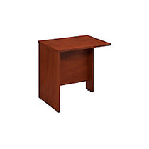 Bush Business Furniture Components Elite 30 inch;W x 24 inch;D Bridge/Return, Hansen Cherry, Premium Delivery Service