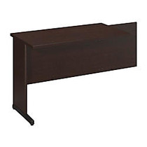 Bush Business Furniture Components Elite C-Leg Return, 42 inch;W x 24 inch;D, Mocha Cherry, Premium Installation Service